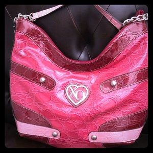 Adorable 3-Tone XOXO Pink purse 👛